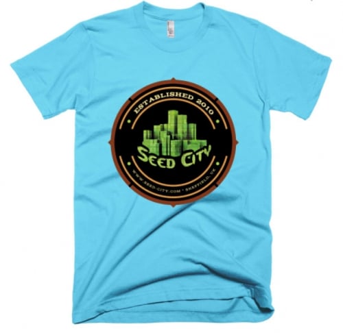 Seed City κοντό μανίκι Tshirt - σπόροι Τράπεζα Ένδυση