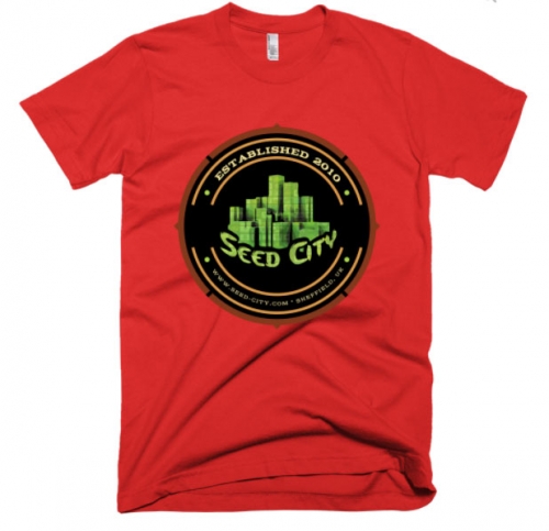 Camiseta de manga corta de Seed City - Ropa de banco de semillas