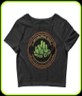 Seed City Ladies Crop Top - Seed Bank Clothing