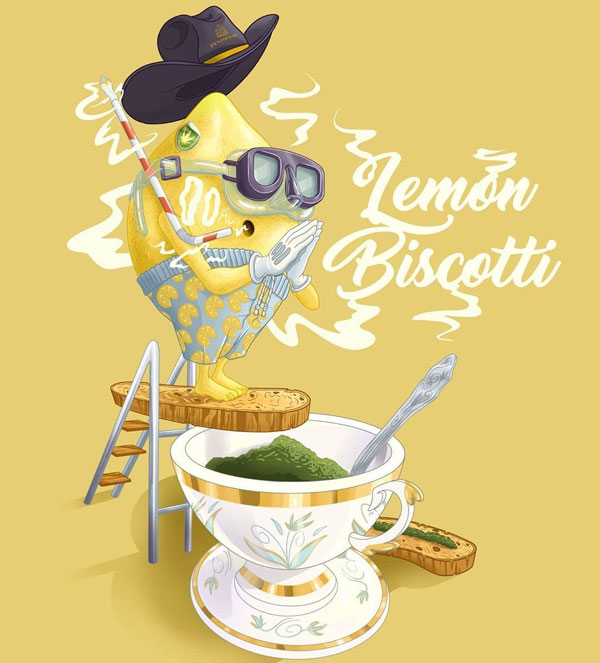 Citron Biscotti top ti frø
