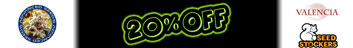 20% OFF Advanced Seeds, Seed Stockers and Valencia Seeds this December!!!
