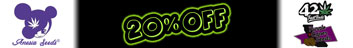 20% OFF Anesia Seeds, FastBuds and Purple Caper this September!!!