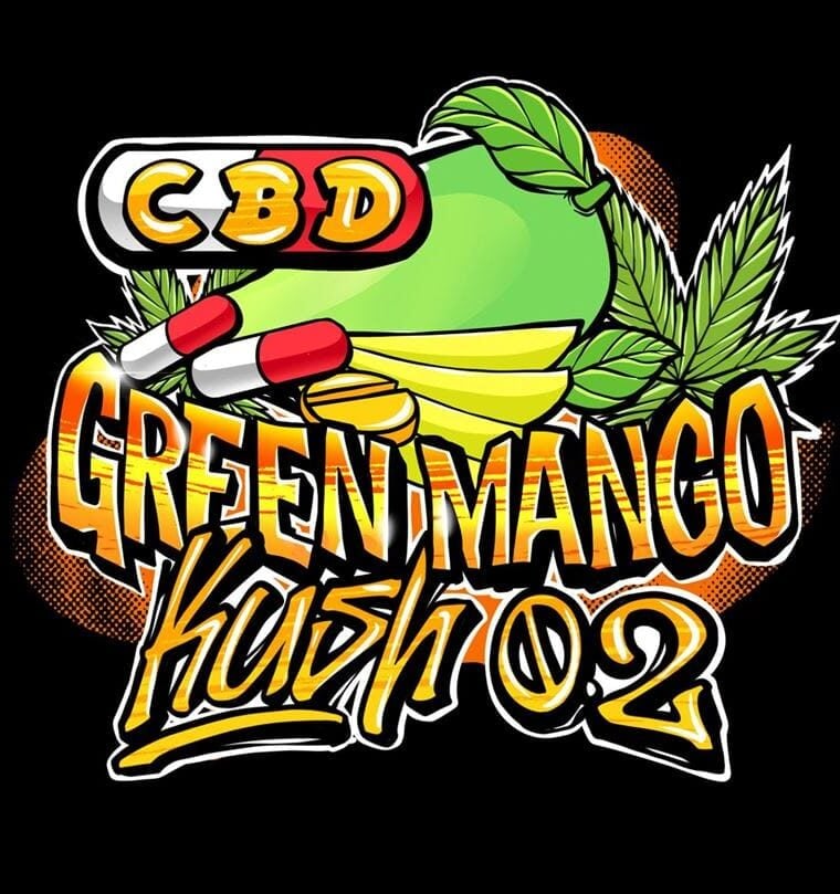 Indoor – Relaxing – Sweet – CBD Green Mango Kush 0.2 strain – image 1 – from Sumo Seeds via Seed City