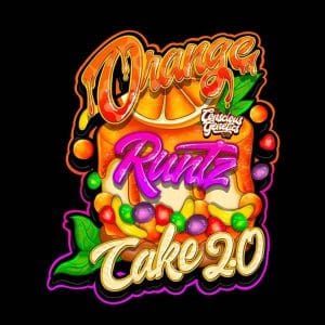 Orange Runtz Cake 2.0 from Conscious Genetics