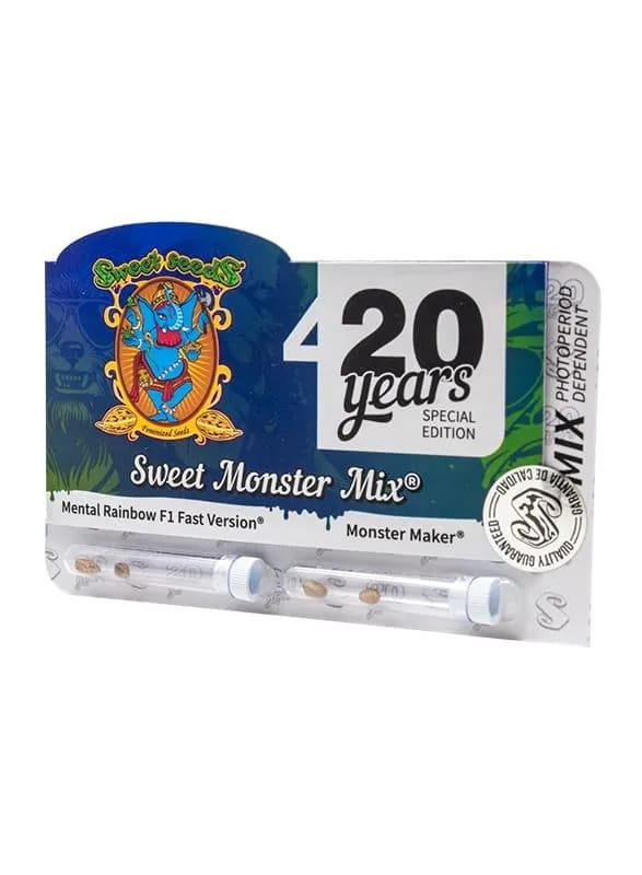 Image 1 of Sweet Monster Mix cannabis by Sweet Seeds – Indoor – 12/12 Photoperiod – Guaranteed female plants – Seed City