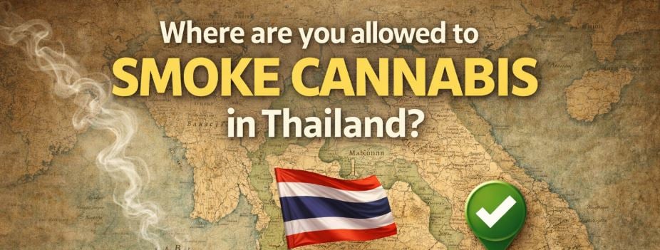Hvor er det tilladt at ryge cannabis Thaijord?