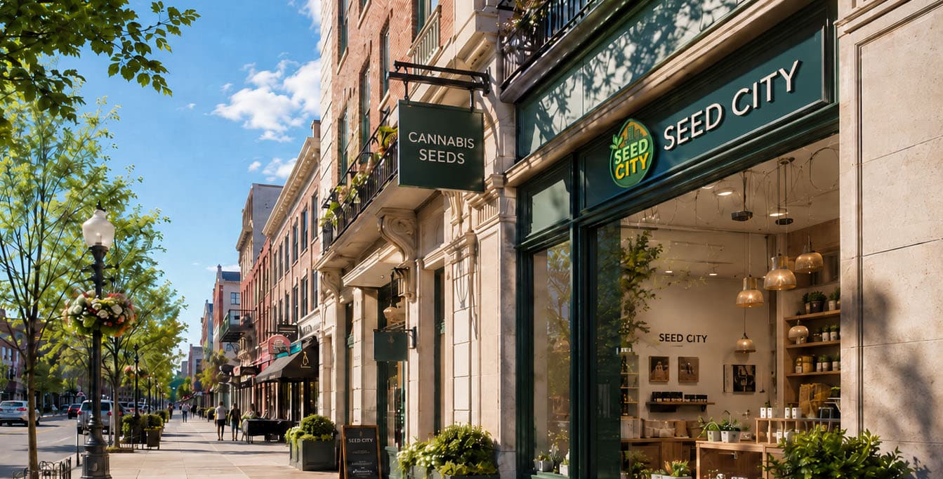 Seed City shop on street