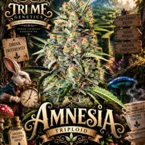 Tri Me Genetics Amnesia Triploid cannabis plant image 1