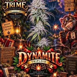 Tri Me Genetics Dynamite Triploid cannabis plant image 1