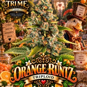 Tri Me Genetics Orange Runtz Triploid cannabis plant image 1
